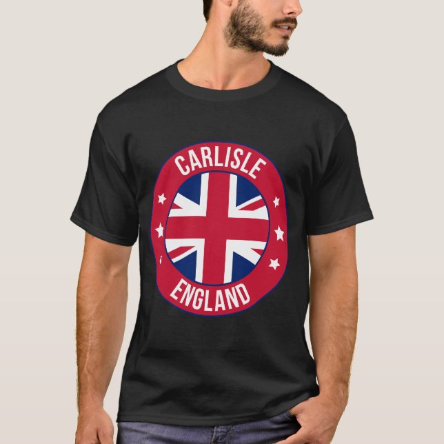 Carlisle, England City T-Shirt | Resor & Hemby (Framsida)