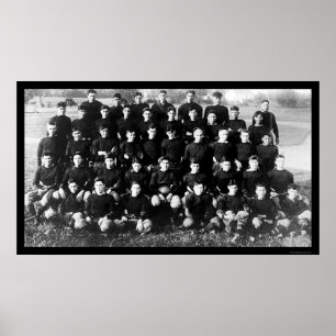 Carlisle skolar fotbollsquaden 1914 poster