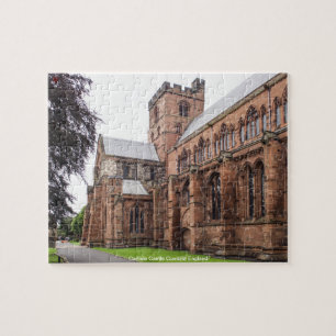 Carlisle slott Cumbria England Pussel