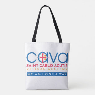 Carlo Acutis Quote Tote Tygkasse