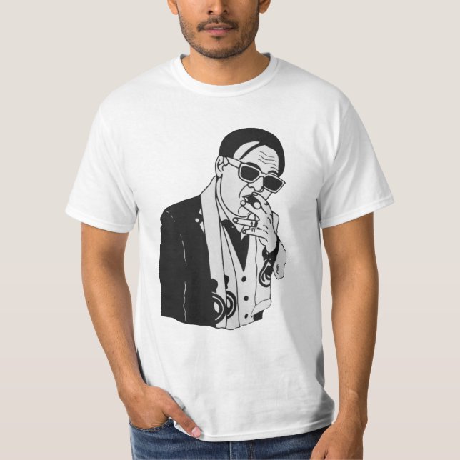 Carlo Ancelotti retro T Shirt (Framsida)