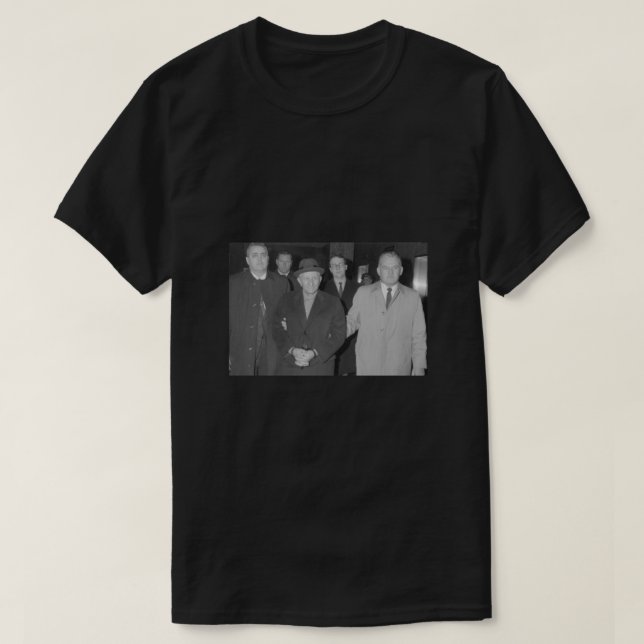 Carlo Gambino Arrested Classic T Shirt (Design framsida)