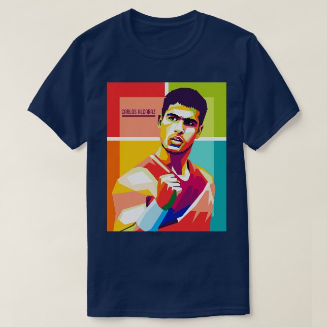 Carlos alcaraz TShirt T Shirt (Design framsida)