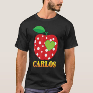 Carlos Kärlek School Back to school Boy Kid Studen T Shirt