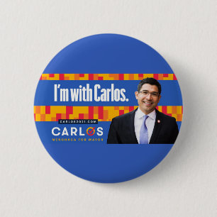Carlos Menchaca för NYC Mayor 2021 Knapp