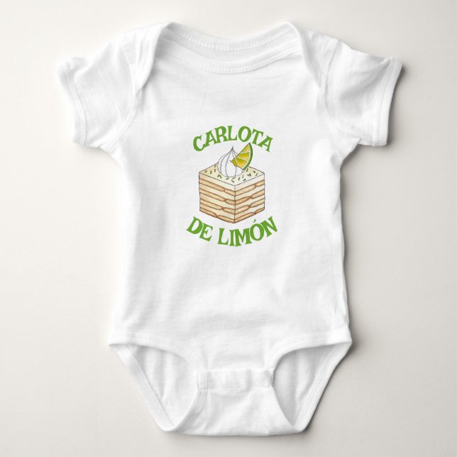 Carlota de Limón Mexican Lime Icebox Cake Slice T Shirt (Framsida)