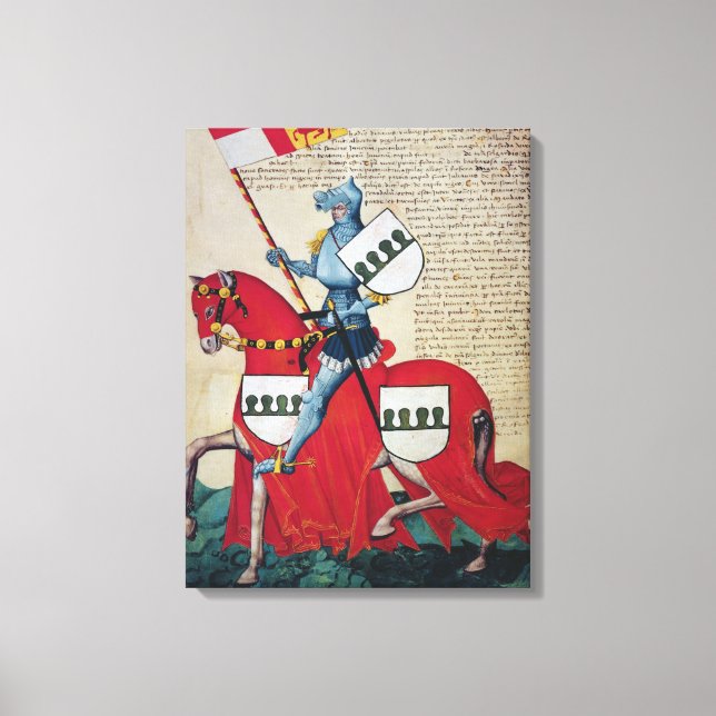 Carlotto Capodilista dei Transelgaldi Canvastryck (Framsida)