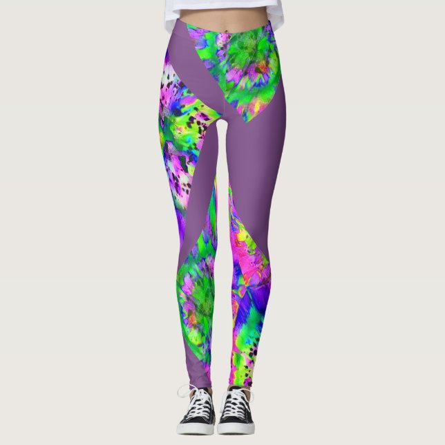 carlous Palmer C2k damasker Leggings (Framsida)