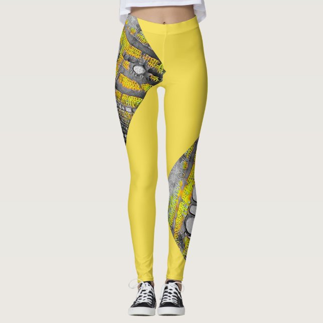 Carlous Palmer C2k damasker Leggings (Framsida)