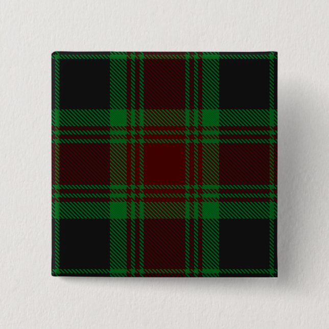 Carlow County irländska Tartan Knapp (Framsida)