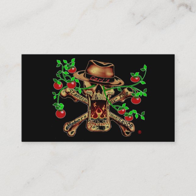 Carls Standin Bty Matersen Visitkort (Framsida)