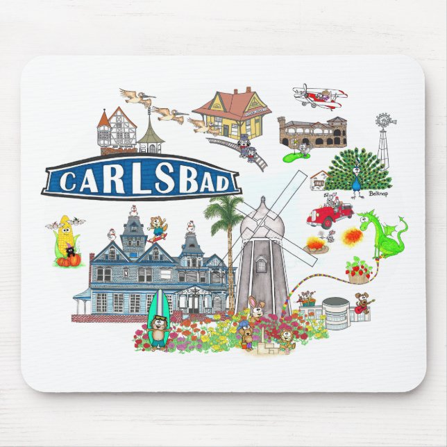 Carlsbad Beach City Kul Musmatta (Framsidan)