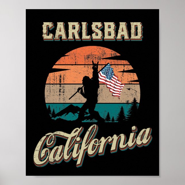 Carlsbad California Poster (Framsidan)