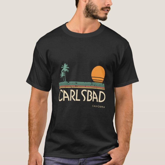 Carlsbad California T Shirt (Framsida)