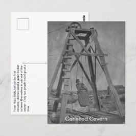 Carlsbad Cavern Roligt Fact Vykort