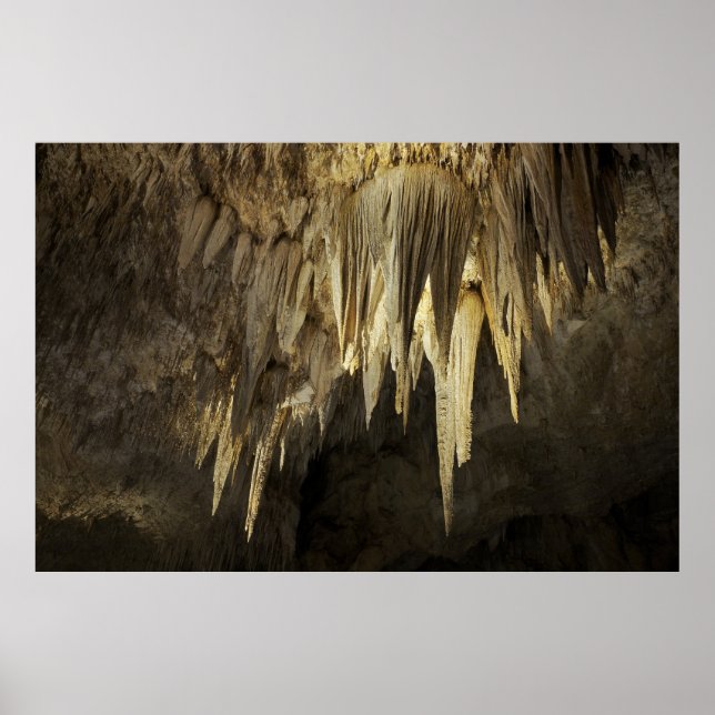 Carlsbad Caverns Chandelier Poster (Framsidan)