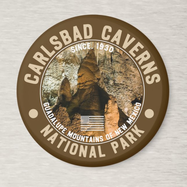 Carlsbad Caverns in New Mexico Magnet (Skapare uppladdad)