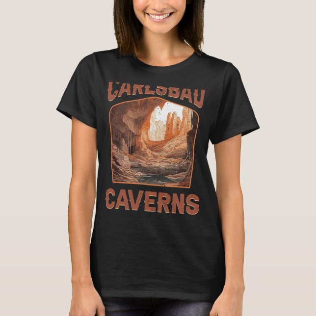 Carlsbad Caverns National Park New Mexico Nature H T Shirt (Framsida)