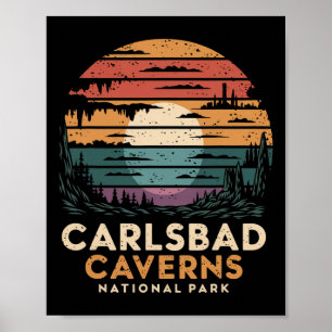 Carlsbad Caverns National Park New Mexico Vandring Poster