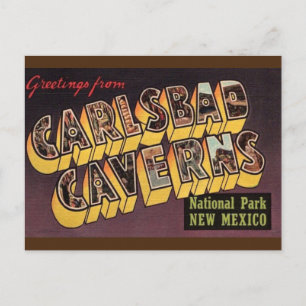 Carlsbad Caverns National Park vykort
