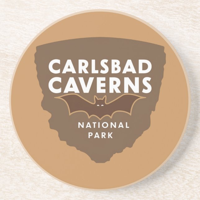 Carlsbad Caverns nationalpark Fladdermus Underlägg (Framsidan)