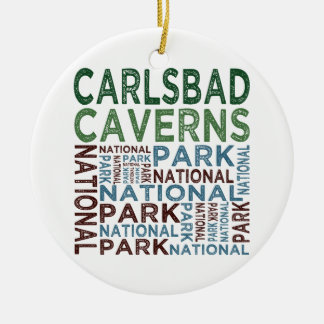 Carlsbad Caverns nationalpark Julgransprydnad Keramik