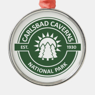 Carlsbad Caverns nationalpark Julgransprydnad Metall