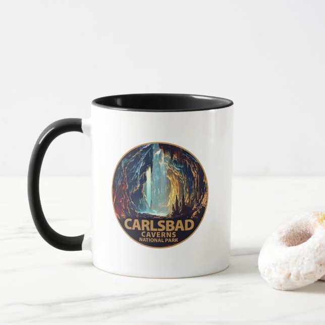 Carlsbad Caverns nationalpark Mugg (Med munk)