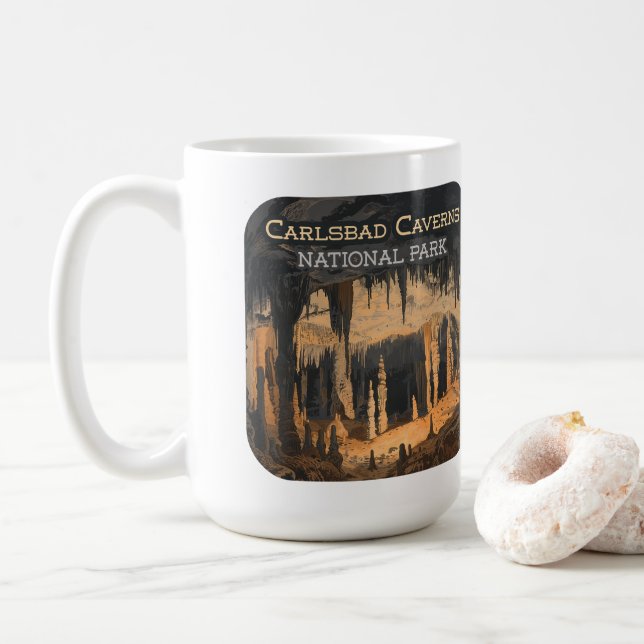Carlsbad Caverns nationalpark New mexico Kaffemugg (Med munk)
