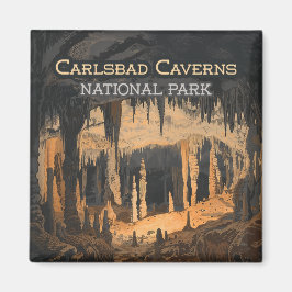 Carlsbad Caverns nationalpark New mexico Magnet