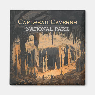 Carlsbad Caverns nationalpark New mexico Magnet