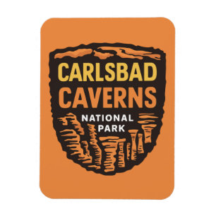 Carlsbad Caverns nationalpark New mexico Magnet