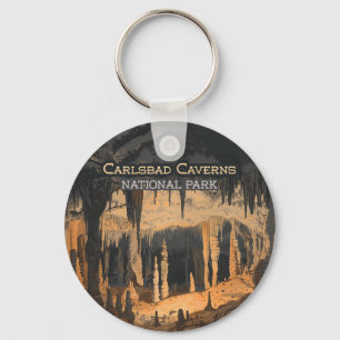Carlsbad Caverns nationalpark New mexico Nyckelring