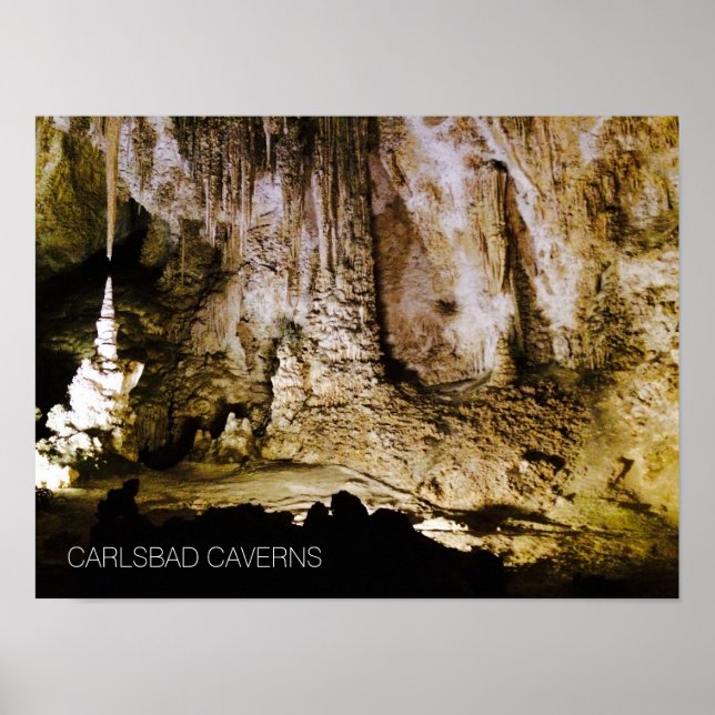 Carlsbad Caverns nationalpark Poster (Framsidan)