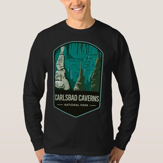 Carlsbad Caverns nationalpark T Shirt (Framsida)