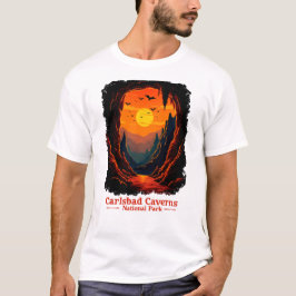 Carlsbad Caverns nationalpark T Shirt