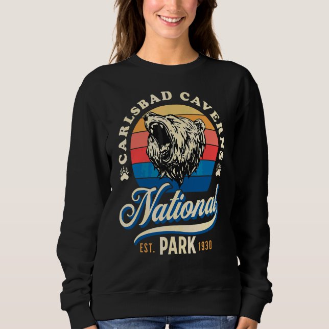 Carlsbad Caverns nationalpark T Shirt (Framsida)
