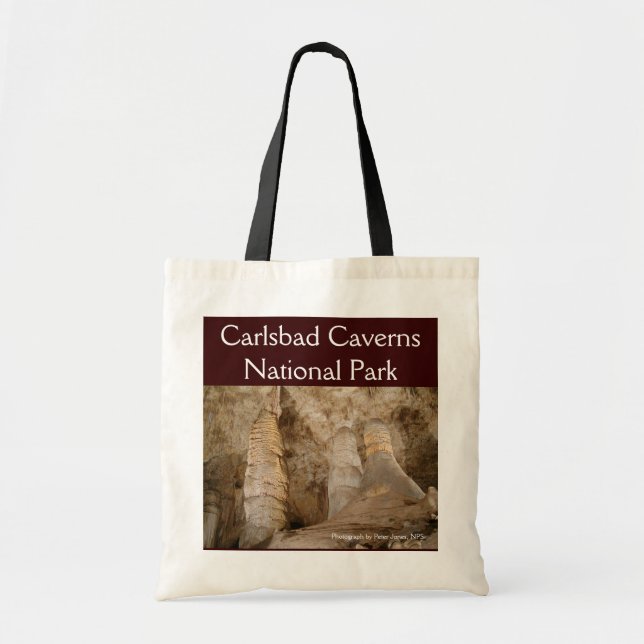 Carlsbad Caverns nationalpark Tote Bag Tygkasse (Framsidan)