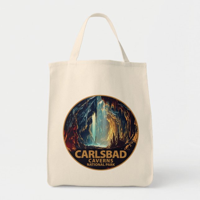 Carlsbad Caverns nationalpark Tygkasse (Framsidan)