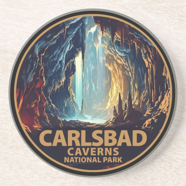 Carlsbad Caverns nationalpark Underlägg (Framsidan)