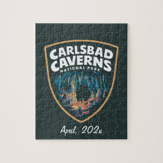 Carlsbad Caverns nationalparksemblem Pussel