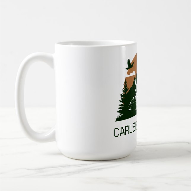 Carlsbad Caverns - New mexico Kaffemugg (Vänster)