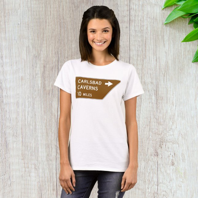 Carlsbad Caverns tecken T Shirt (Skapare uppladdad)