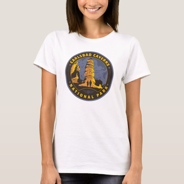 Carlsbad National Park T Shirt (Framsida)