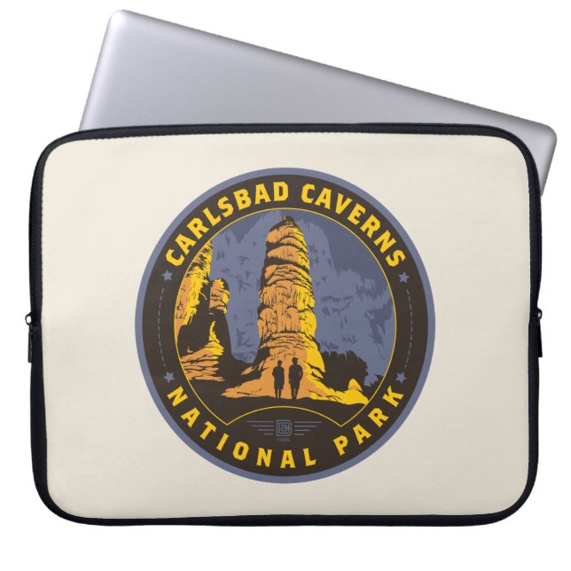 Carlsbad nationalpark laptop fodral (Framsidan)