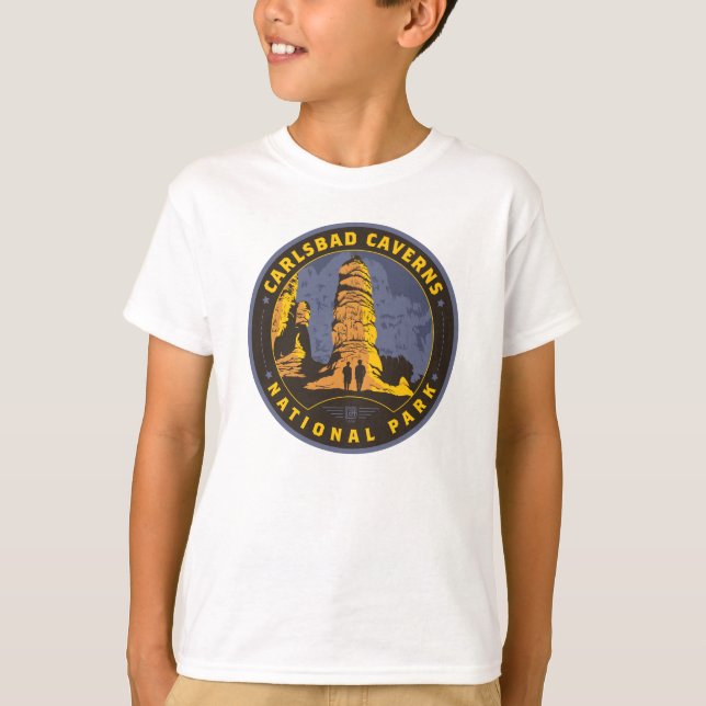 Carlsbad nationalpark t shirt (Framsida)