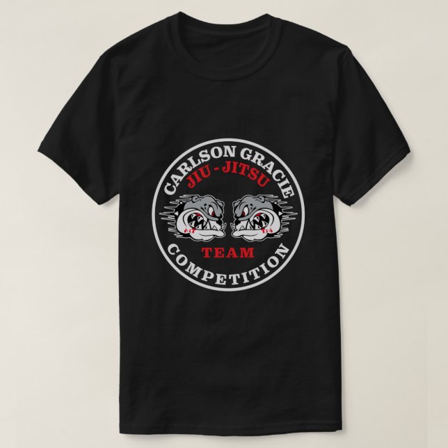 Carlson Gracie Team Logo Competition Classic T-Shi T Shirt (Design framsida)