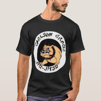 Carlson Gracie Team Logotyp Bulldog Art Classic T- T Shirt