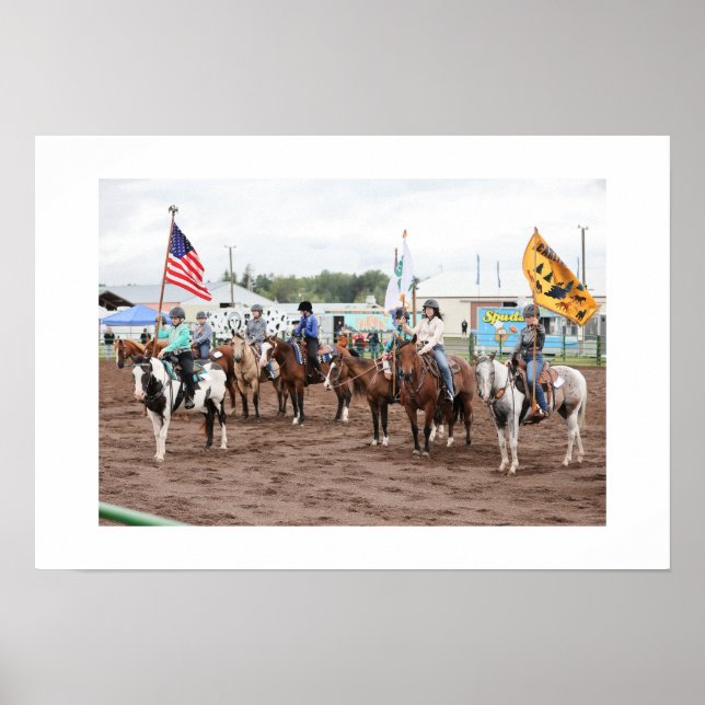 Carlton County 4H Horse Parad Poster (Framsidan)
