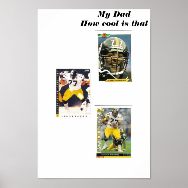 Carlton Haselrig #77 Poster (Framsidan)